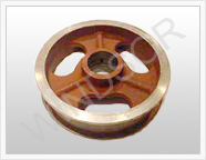 combine parts-pulley for flat belt manufacturer from india